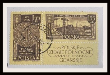 Poland Scott # 1004-1005a Used