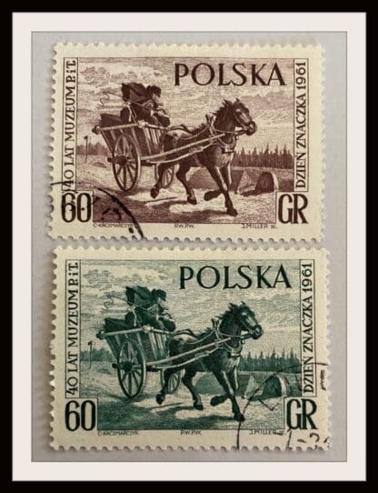 Poland Scott #1018-1019 Used