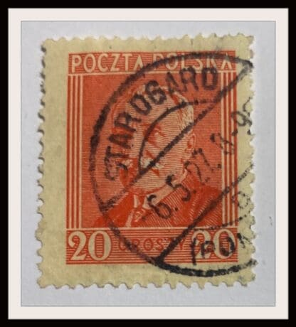 Poland Scott # 245 Used