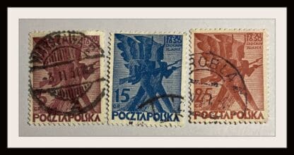 Poland Scott # 263-265 Used