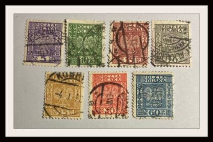 Poland Scott # 268-274 Used