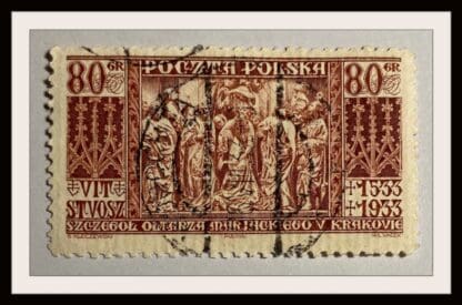 Poland Scott # 277 Used