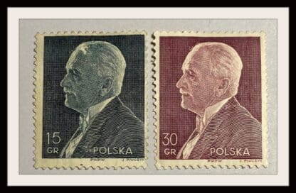 Poland Scott # 317-318 Mint Hinged