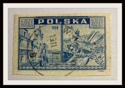 Poland Scott # 375 Used