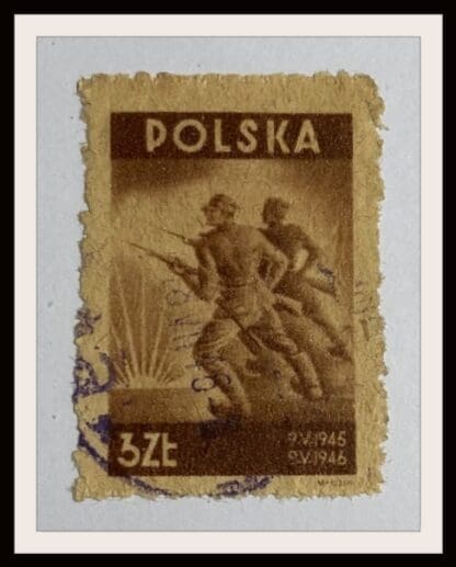 Poland Scott # 390 Used