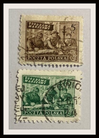 Poland Scott # 471/497 Used