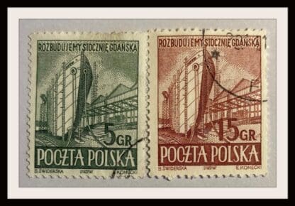 Poland Scott # 560-561 Used