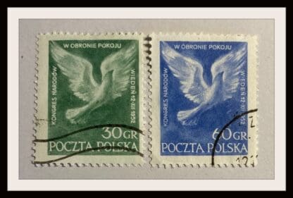 Poland Scott # 564-565 Used