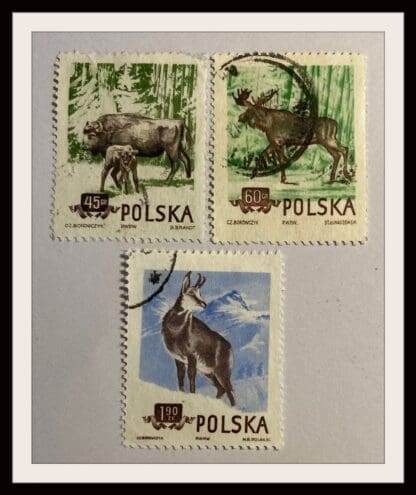 Poland Scott # 660-662 Used