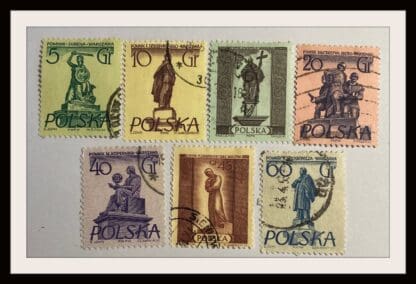 Poland Scott # 668-674 Used