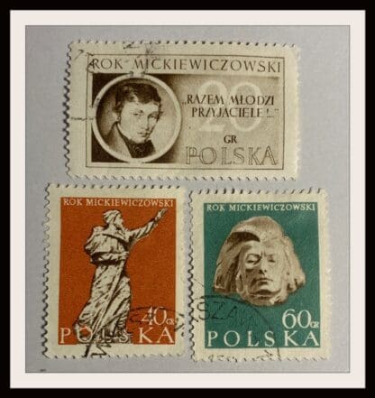 Poland Scott # 711-713 Used