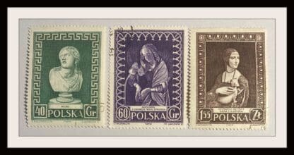 Poland Scott # 746-748 Used