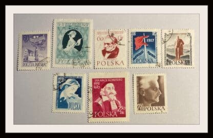 Poland Scott # 789-796 Used