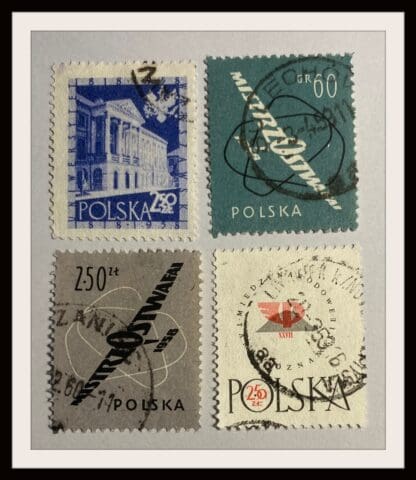 Poland Scott # 815-818 Used