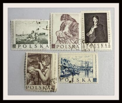 Poland Scott # 850-854 Used