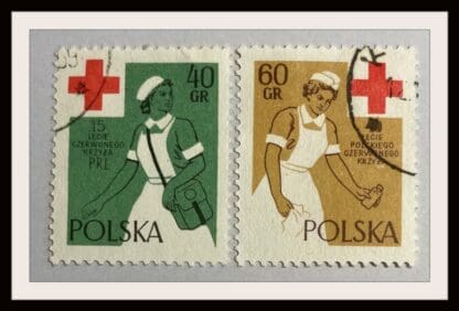 Poland Scott # 868-869 Used