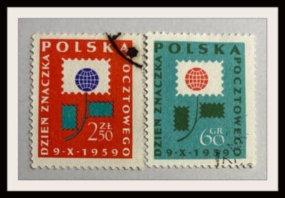 Poland Scott # 873-874 Used