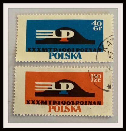 Poland Scott #977-978 Used