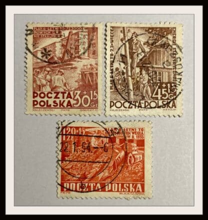 Poland Scott # B68-B69a Used