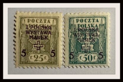 Poland Scott # B9-B10 Mint Hinged