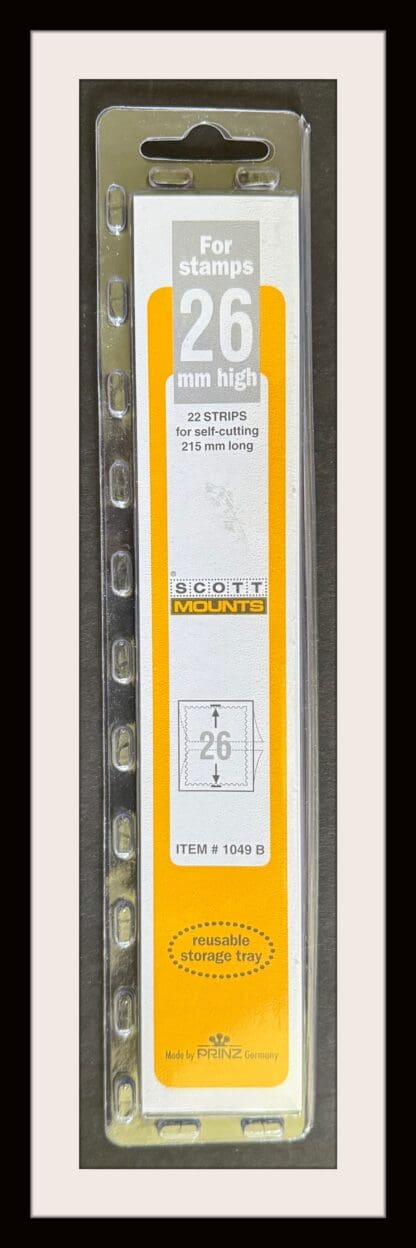 Scott 26 x 215 Black Mount
