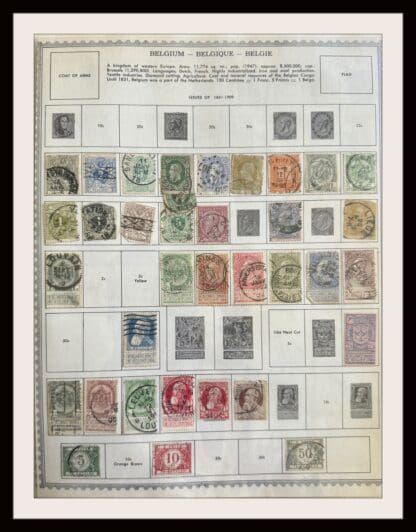 Belgium Collection of Mint & Used