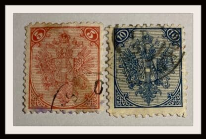 Bosnia Herzegovina Scott # 6-7 Used