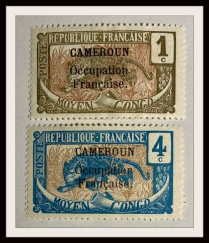 Cameroun Scott #130/132  Mint Hinged