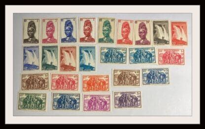 Cameroun Scott # 225-251 Mint Hinged