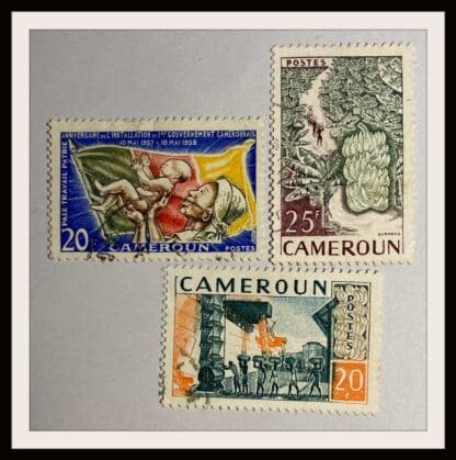 Cameroun Scott #331/334-335 Used