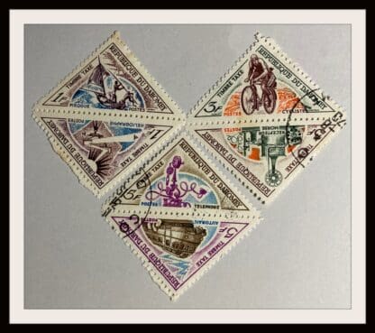 Dahomey Scott # J34-J39 Mint Hinged