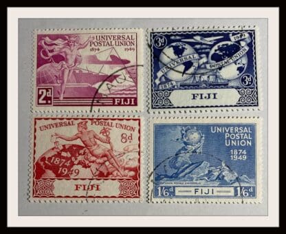 Fiji  Scott # 141-144 Used