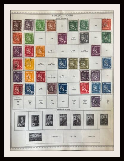 Finland, Small Accumulation of Finnish Stamps