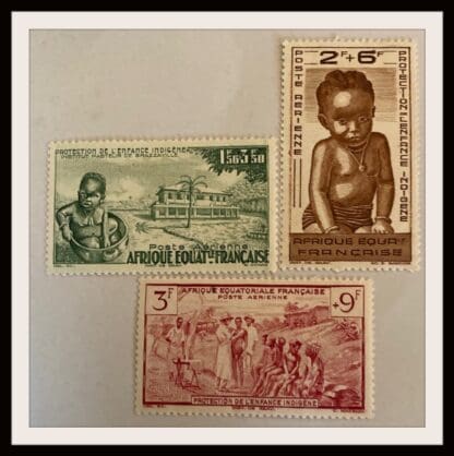 French Equatorial Africa # CB2-CB4 Mint Hinged