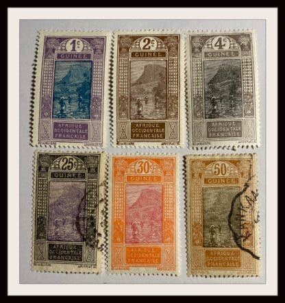 French Guinee  # 63-65/78/80/88 Mint Hinged & Used