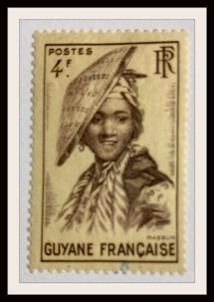 French Guiana # 201 Mint Hinged