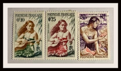 French Polynesia  # 182-183/190 Mint Hinged & Used