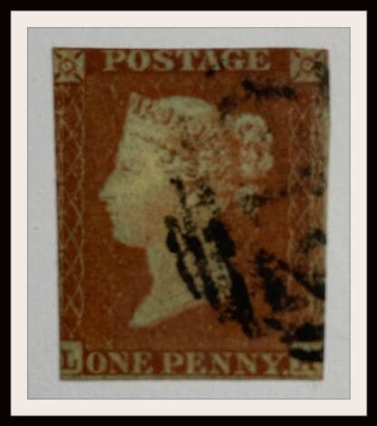 Great Britain Scott # 3 Used Plate # 133