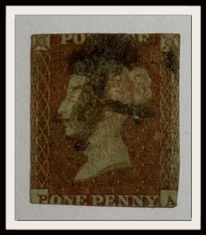 Great Britain Scott # 3 Used Plate # 175