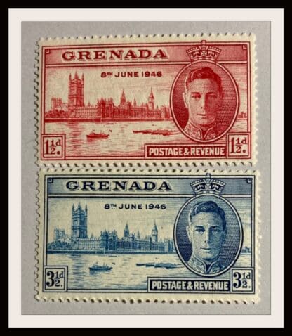 Grenada Scott # 143-144 Mint Hinged