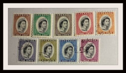 Grenada Scott # 171-179 Used