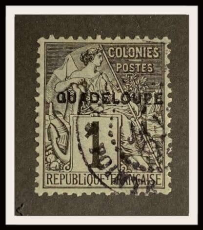 Guadeloupe  Scott #14 Used