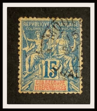 Guadeloupe  Scott #34 Used