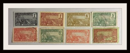 Guadeloupe  Scott #54-57/59-61/63 Mint & Used