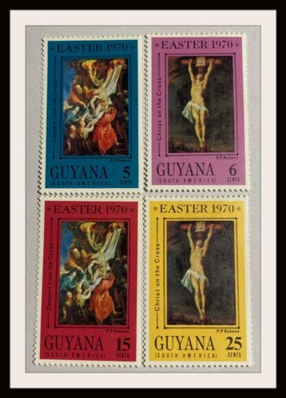 Guyana Scott # 110-113 Mint Hinged