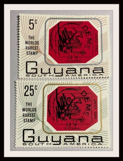 Guyana Scott # 26-27 Mint Hinged