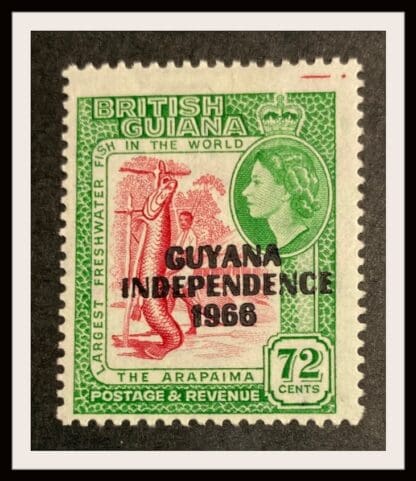 Guyana Scott # 32r Mint Hinged