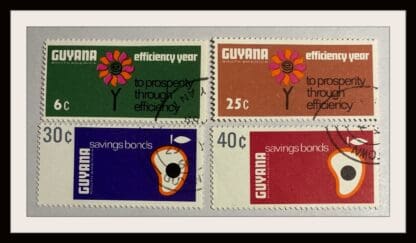 Guyana Scott # 56-59 Used