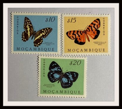 Mozambique Scott # 364-366 Mint Hinged