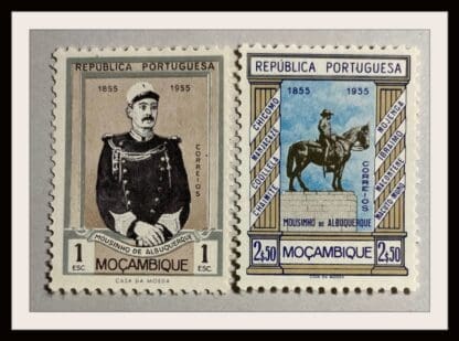 Mozambique Scott # 398-399 Mint Hinged